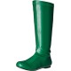 Bota Verde Dourada Sem Salto