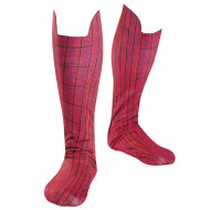 Capa Imitando Botas Adulto Homem Aranha