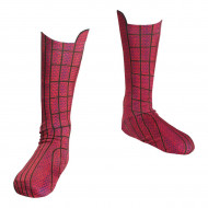 Capa Imitando Botas infantil Homem Aranha Os Vingadores