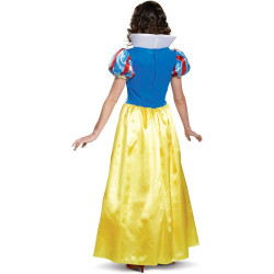 Fantasia Adulto Branca de Neve Luxo Feminina