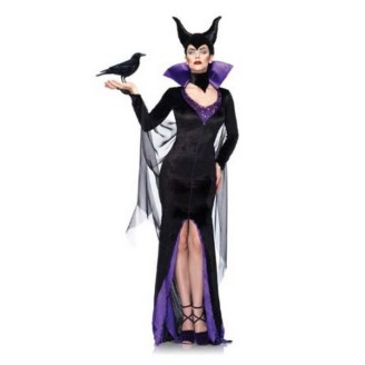 Fantasia Adulto Rainha Bruxa Malévola Clássica Fantasia Adulto Rainha Bruxa Malévola Clássica