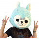 Cabeça Capacete Máscara Alpaca Pelúcia Luxo