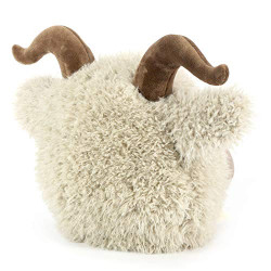 Cabeça Capacete Máscara Cabrito Pelúcia Luxo