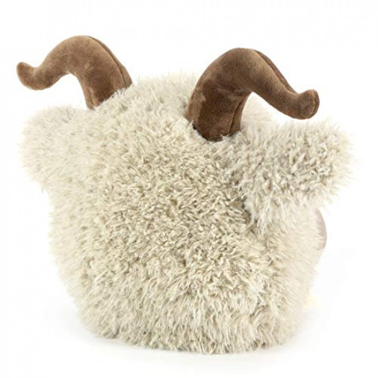 Cabeça Capacete Máscara Cabrito Pelúcia Luxo