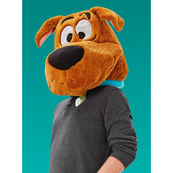 Cabeça Capacete/Máscara Scooby Doo Pelúcia Luxo