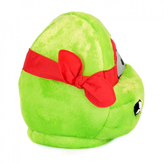 Cabeça Capacete Máscara Tartaruga Ninja Rafael Pelúcia Luxo Cabeça Capacete Máscara Tartaruga Ninja Rafael Pelúcia Luxo