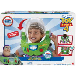 Capacete Armadura Eletrônico Infantil Toy Story Buzz Lightyear Completo