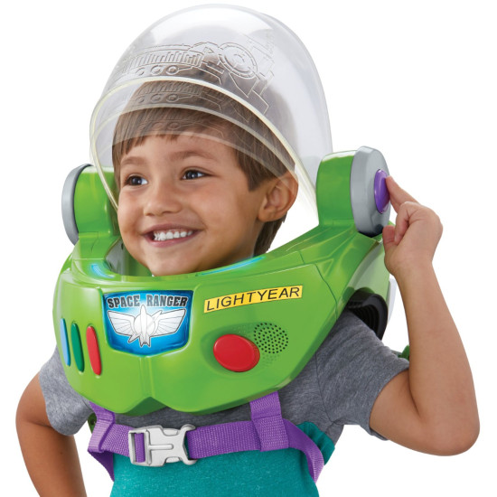 Capacete Armadura Eletrônico Infantil Toy Story Buzz Lightyear Completo Capacete Armadura Eletrônico Infantil Toy Story Buzz Lightyear Completo