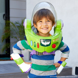 Capacete Armadura Eletrônico Infantil Toy Story Buzz Lightyear Completo