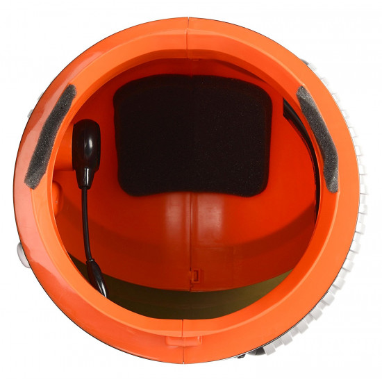 Capacete Astronauta Infantil Laranja
