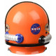 Capacete Astronauta Infantil Laranja