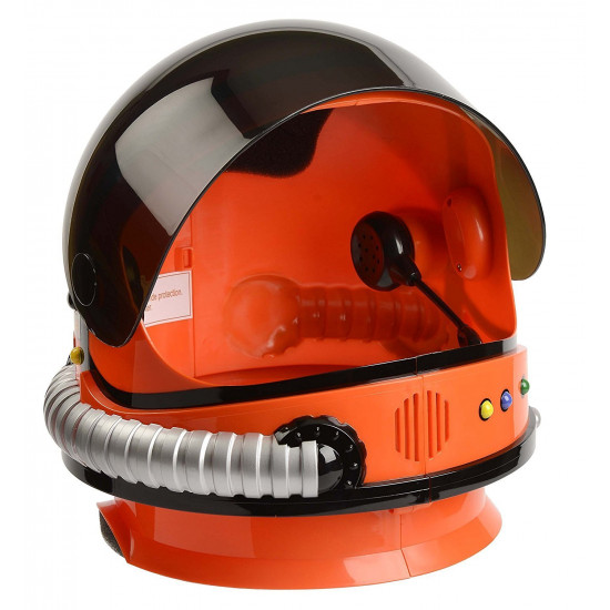 Capacete Astronauta Infantil Laranja