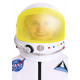 Capacete Astronauta Infantil Luxo Amarelo Capacete Astronauta Infantil Luxo Amarelo