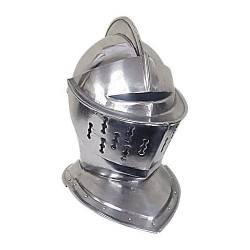 Capacete Cavaleiro Medieval de Metal
