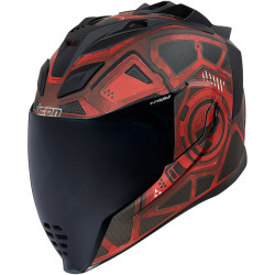 Capacete do Halo 2 Motoqueiro Motocross Vermelho