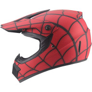 Capacete do Homem Aranha Motoqueiro Motocross