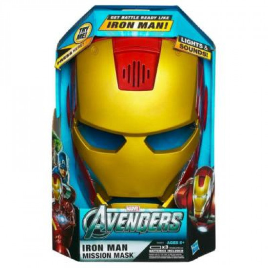 Capacete Eletrônico do Homem de Ferro Ironman Os vingadores Clássico