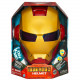 Capacete Eletrônico do Homem de Ferro Ironman Os vingadores Luxo Capacete Eletrônico do Homem de Ferro Ironman Os vingadores Luxo