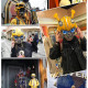 Capacete Máscara Transformers Bumblebee Eletrônico