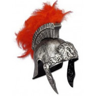 Capacete Medieval Armadura Grego Romano Prateado