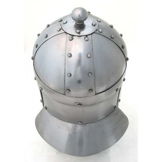 Capacete Medieval de Metal King Arthur 