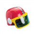Capacete Piloto de Corrida Hot Wheels