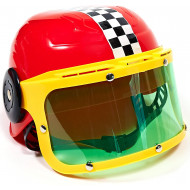 Capacete Piloto de Corrida Hot Wheels Vermelho