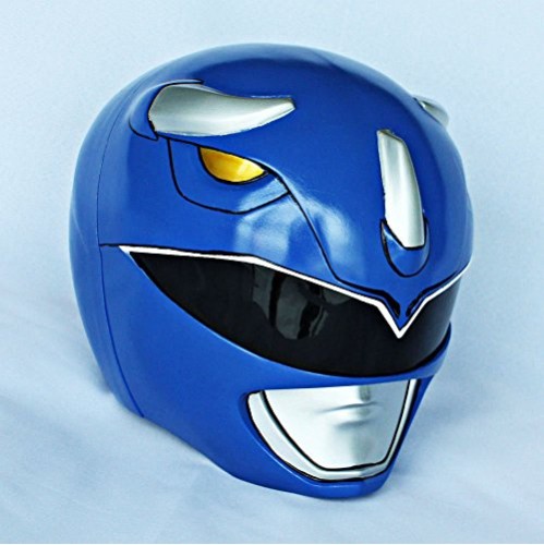 Capacete Power Rangers Azul Luxo Capacete Power Rangers Azul Luxo