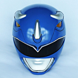 Capacete Power Rangers Azul Luxo