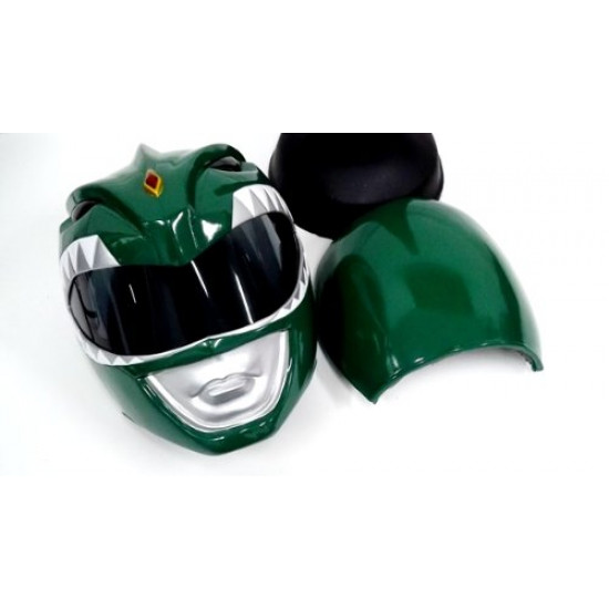 Capacete Power Rangers Verde Cosplay Capacete Power Rangers Verde Cosplay