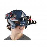 Capitão América Capacete com Luzes Soldado do Inverno