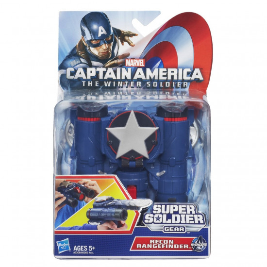 Capitão América Capacete e Binóculos soldado do Inverno