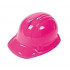 Chapéu Capacete de Engenheiro Construtor Rosa Infantil
