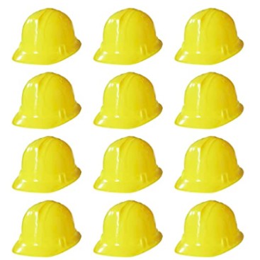 Chapéu  de Engenheiro Construtor Capacete Infantil 