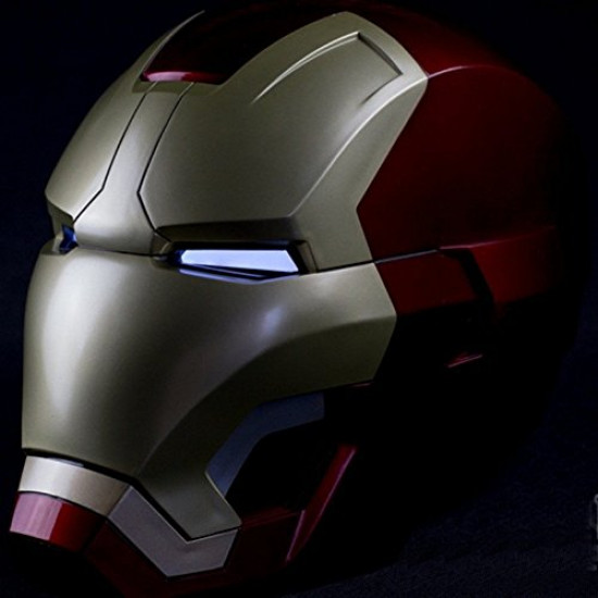 Máscara Capacete do Homem de Ferro Iron man 3 Mark 42 Máscara Capacete do Homem de Ferro Iron man 3 Mark 42
