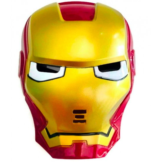 Máscara Capacete Os Vingadores do Homem de Ferro Iron man Luz