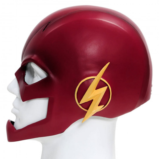 Máscara The Flash Cosplay Luxo Vermelho Máscara The Flash Cosplay Luxo Vermelho