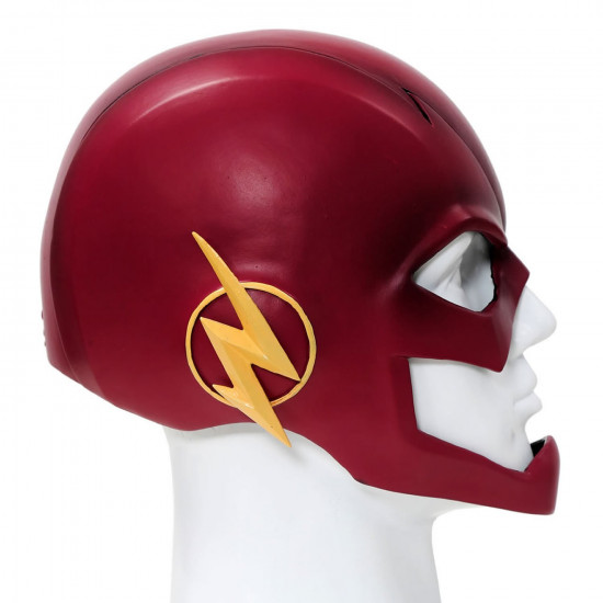 Máscara The Flash Cosplay Luxo Vermelho Máscara The Flash Cosplay Luxo Vermelho