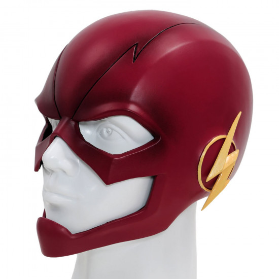 Máscara The Flash Cosplay Luxo Vermelho Máscara The Flash Cosplay Luxo Vermelho