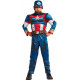 Fantasia Capitão América Infantil Disney
