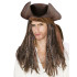 Chapéu com Tranças Jack Sparrow POTC5