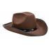 Chapéu de Cowboy Peão de Boiadeiro Marrom