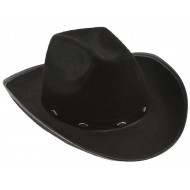 Chapéu de Cowboy Peão de Boiadeiro Preto