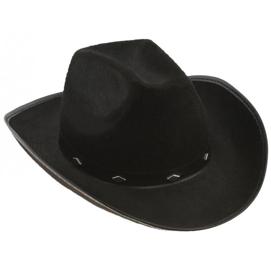 Chapéu de Cowboy Peão de Boiadeiro Preto Chapéu de Cowboy Peão de Boiadeiro Preto