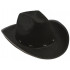 Chapéu de Cowboy Peão de Boiadeiro Preto