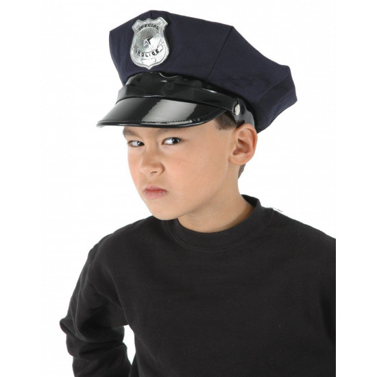 Chapéu Infantil de Policial Luxo