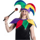 Chapéu Kit Bobo da Corte Palhaço Colorido Adulto Luxo Chapéu Kit Bobo da Corte Palhaço Colorido Adulto Luxo