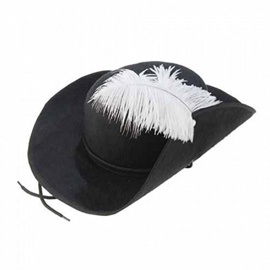 Chapéu Mosqueteiros Adulto Luxo Chapéu Mosqueteiros Adulto Luxo