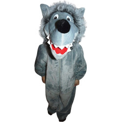 Fantasia Lobo Infantil Super Luxo Bebê