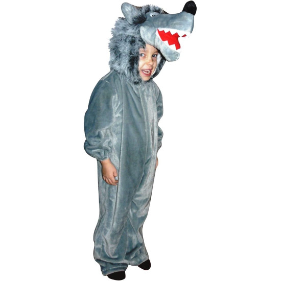 Fantasia Lobo Infantil Super Luxo Bebê Fantasia Lobo Infantil Super Luxo Bebê